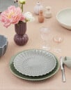 Dottir Samsurium Lunch Plate Blue/Grey