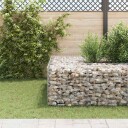 vidaXL Gabion høybed kubeformet ståltråd 60x60x60 cm