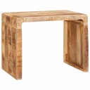  Avlastningsbord Brun 60 x 35 x 46 cm Massiv mango tre