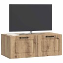  Vegghengt TV skap Artisan eik 78,5 x 41 x 30 cm Konstruert tre