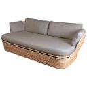 Cane line Loungesofa Basket Natural Artificial Wicker Incl Light Airtouch Putesett