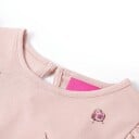 vidaXL T-skjorte for barn med lange ermer rosa 116
