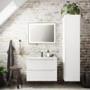 Linn Bad Emma D45cm Servantskap Mørk eik / 120cm 2 Skuffer