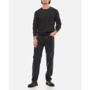 Ralph Lauren Polo Cable Knit Wool Cashmere Sweater Grey XL