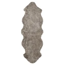 Skinnwille Curly Saueskinn 60x180 cm Sahara/Lightbrown