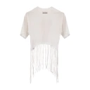 Dsquared2 Dame Topper Hvit M,