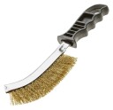 MESSINGBØRSTE 240mm PLASTHÅNDTAK 12 TOPEX