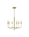 Brianna Small Chandelier Brass