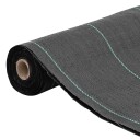Kontrollmatte for ugress svart 1,5x25 m PP