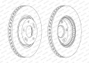 FERODO DDF1795C Bremseskive