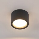 Arcchio Nieva Round Taklampe Black