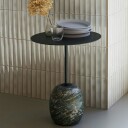 &Tradition Lato LN8 Bord 40 cm Dypgrøn / Verde Alpi Marble