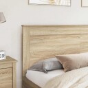  Hodegavl med hodegjerde Sonoma eik 180 cm Konstruert tre