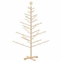  Trekjuletrær med stativ Naturlig 150 cm Heltre furu