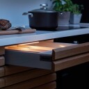 Loevschall skuffelys m/sensor topp 3,5W LED