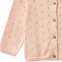 Wheat knit cardigan Maia – powder 80