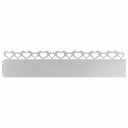 vidaXL Plenkanter 20 pcs sølv 103 x 0,05 x 22 cm Rustfritt Stål