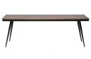 Bepurehome Rhombic Spisebord - Teak/Metal, 220x90 1579467-01-0 1615809-01-0