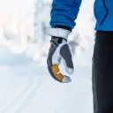 Hestra Ergo Grip Active Wool Terry - 5 Finger Svart / Offwhite 7