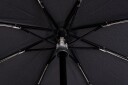 Knirps Duomatic T.200 Windproof paraply med automatisk åpning og lukking Svart