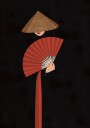 Elegant Asian Fan Plakat / 30x40