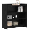  Serviesskap Svart eik 75 x 36 x 80 cm Konstruert tre