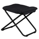 Fiam Chico fotpall black leather