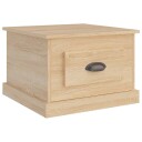 vidaXL Salongbord sonoma eik 50x50x35 cm konstruert tre