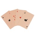 Design Letters Hygge Playing Cards - Beige - 9X 7X 2.2CM
