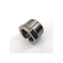 3/4" BSP" til 1" BSP reduksjonsnippel rustfritt stål