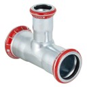 Geberit Mapress T-rør Redusert Galv 22-12-22 mm