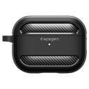 Spigen Airpods Pro 2 Deksel Rugged Armor Matte Black