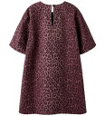 Name It Burgundy Leo Nkfleo Twill Kjole 4002 Td 128
