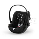 Cybex Babybilstol Cloud T i-Size  Sepia Black