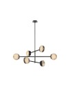 Melange 48" Multi Positional Chandelier Bronze