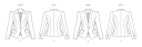 Vogue 2016 - Jakke H5 (6-8-10-12-14)