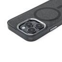 Hurtel Glitter MagSafe deksel for iPhone 16e Svart