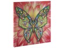 Grafix Diamond Painting on Canvas Butterfly 30 x 30 cm K-260009