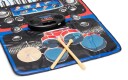 Cloudberry Castle Lekematte Piano og Trommer 90x69 cm
