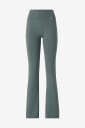 Aim'n Treningstights Ribbed Seamless Flare Tights Grønn
