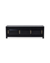 Niantic mediebenk modern black