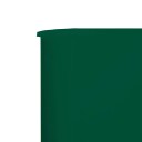 vidaXL Vindskjerm 5 paneler stoff 600x120 cm grønn