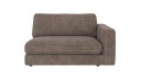 Rowico Home Duncan 1,5 seters ende H Mørk beige Greg 7 129 x 103 x 78 cm Beige