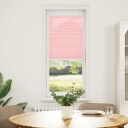  plisségardin Rosa 45x150 cm Stoff Bredde 44,4 Polyester