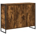  Sideskap Røyk Eik 96,5 x 30 x 75 cm Konstruert tre