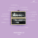 Excel 44290 - Knife set Pro. wooden case
