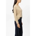 Luisa Cerano, Dame, Strikkevarer, Gul, M,