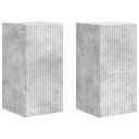 TV Veggskap 2 pcs Betong 30 x 31 x 60 cm Konstruert tre