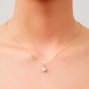 Julie Sandlau Little Prime Anheng 14 kt. Gull YG14 PD383WHPL Dame Gold