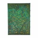 Paperblanks Notatbok Emerald Flower Midi Linjert